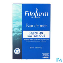 Afbeelding in Gallery-weergave laden, Isotonique Eau De Mer Amp 30x10ml Fitoform

