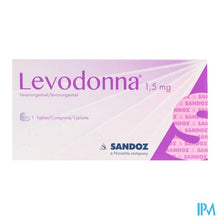 Afbeelding in Gallery-weergave laden, Levodonna 1,5mg Sandoz Comp 1 X 1,5mg
