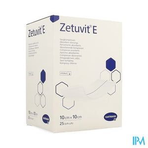 Zetuvit E 10x10cm St. 25 P/s