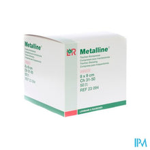 Load image into Gallery viewer, Metalline Kompres Tracheo Ster 8x9cm 50 23094

