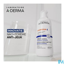Afbeelding in Gallery-weergave laden, Aderma Exomega Control Herst. Emol. Nacht Cr 400ml
