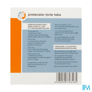 Protecdiar Forte Hond Tabl 96