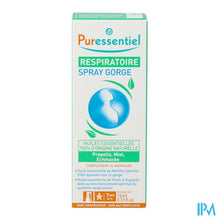 Afbeelding in Gallery-weergave laden, Puressentiel Ademhaling Keelspray 15ml

