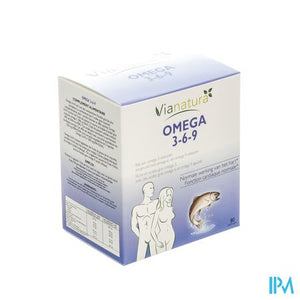 Via Natura Omega 3-6-9 Large Softcaps 80