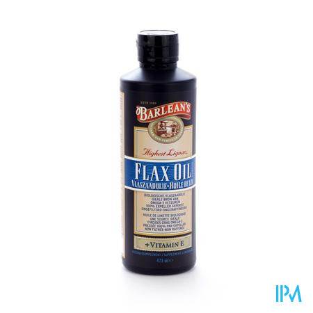 Barleans Lignan Flax Oil Bio 475ml