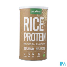 Afbeelding in Gallery-weergave laden, Purasana Vegan Rijst Protein 80% Naturel Bio 400g
