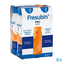 Charger l'image dans la galerie, Fresubin Pro Drink Tropische Vruchten Fl 4x200ml
