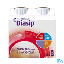 Load image into Gallery viewer, Diasip Chocolade Fles 4x200ml Nf
