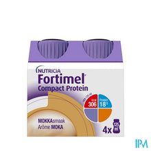 Afbeelding in Gallery-weergave laden, Fortimel Compact Protein Mokka 4x125ml
