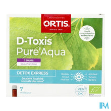 Afbeelding in Gallery-weergave laden, D Toxis Pure Aqua Framboos 7x15ml

