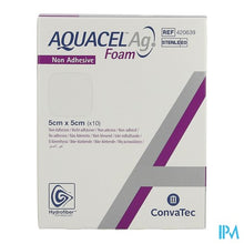 Charger l'image dans la galerie, Aquacel Ag Foam Non Adhesief 5x5cm 10
