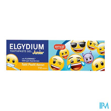 Load image into Gallery viewer, Elgydium Tandpasta Junior Emoji Tutti Frutti 50ml
