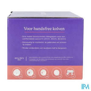 Lansinoh Dubbel Handvrije Afkolfset 3 Maten