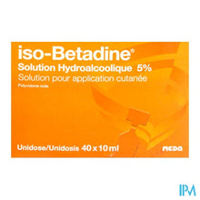 Afbeelding in Gallery-weergave laden, Iso Betadine Hydroalc Oplos Unidose 40x1
