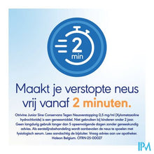 Afbeelding in Gallery-weergave laden, Otrivine Junior Decongest. 0,5mg/ml Neusspray 10ml
