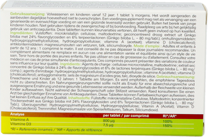 Vitamines A&d+gin. Nutritic Tabl30+15 7733 Revogan