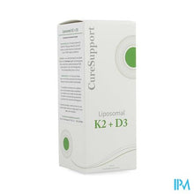 Afbeelding in Gallery-weergave laden, Curesupport Liposomal K2 + D3 60ml
