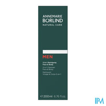 Afbeelding in Gallery-weergave laden, Annemarie Borlind Men 2in1 Cleans. Face Body 200ml
