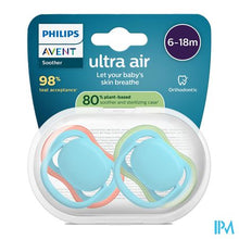 Afbeelding in Gallery-weergave laden, Philips Avent Fopspeen +6m Air Mix Solide 2
