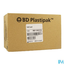 Afbeelding in Gallery-weergave laden, Bd Plastipak Spuit Luer Tuberculine 1ml 120 303172
