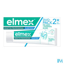 Afbeelding in Gallery-weergave laden, Elmex Sensitive Pro.whitening Tandpasta 2x75ml Nf
