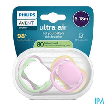 Afbeelding in Gallery-weergave laden, Philips Avent Fopspeen +6m Air Mix Solide 2
