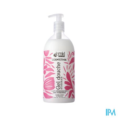 Cosm'ethik Douchegel Bio Ezelinnenmelk Pompfl 1l