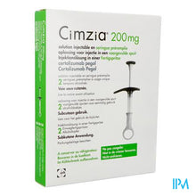 Afbeelding in Gallery-weergave laden, Cimzia Pi Pharma 200mg Opl Inj Voorgev.spuit 2 Pip
