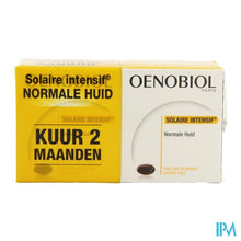 Load image into Gallery viewer, OENOBIOL SOLAIRE INTENSIF KUUR  NORMALE HUID 2X30 CAPS
