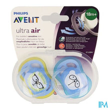 Afbeelding in Gallery-weergave laden, Philips Avent Fopspeen +18m Air Mix 2
