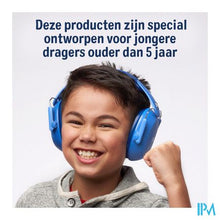 Afbeelding in Gallery-weergave laden, 3m Kids Plus Gehoorbesch. Oorkap Kind Blauw

