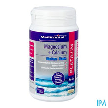 Afbeelding in Gallery-weergave laden, Mannavital Magnesium + Calcium Mariene V-caps 120

