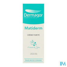 Afbeelding in Gallery-weergave laden, Dermagor Matiderm Reinigend Verzorging Creme 40ml
