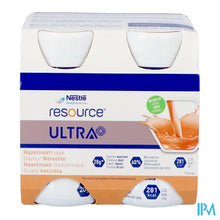 Afbeelding in Gallery-weergave laden, Resource Ultra+ Hazelnootsmaak 4x125ml
