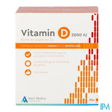 Afbeelding in Gallery-weergave laden, Astel Vitamin D 2000iu Caps 90
