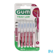Afbeelding in Gallery-weergave laden, Gum Trav-ler Interdent.borsteltje 1,4mm 6 1612m6
