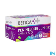 Betica Pen Needles Junior 4mmx33g 100