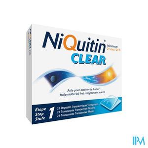 Niquitin Clear Patches 21 X 21mg