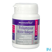Afbeelding in Gallery-weergave laden, Mannavital Foliumzuur Platinum V-caps 90
