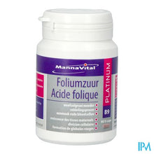Afbeelding in Gallery-weergave laden, Mannavital Foliumzuur Platinum V-caps 90
