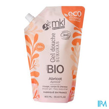 Afbeelding in Gallery-weergave laden, Mkl Douchegel Bio Abrikozen Navulling 900ml

