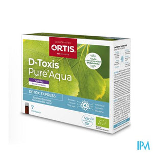 D Toxis Pure Aqua Framboos 7x15ml