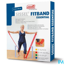 Load image into Gallery viewer, Sissel Fitband Essential 15cmx2,5m Medium Rood
