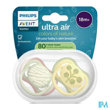 Charger l'image dans la galerie, Philips Avent Fopspeen +18m Air Munt/ivoor Des. 2
