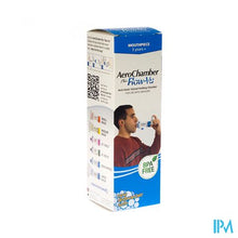 Charger l&#39;image dans la galerie, Aerochamber Plus A/static+flow-vu-mouthpiece Adult
