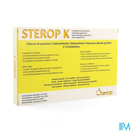 Sterop K Amp 10x10ml