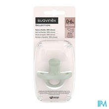 Charger l'image dans la galerie, Suavinex Essence Soother Sili. Flat 0-6m Green
