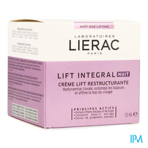 Lierac Lift Integral Creme Affinant Nuit Pot 50ml