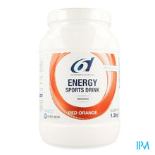 Load image into Gallery viewer, 6d Sixd Energy Sports Drink Red Orange Pdr 1,3kg
