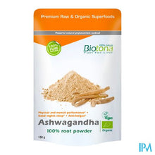 Load image into Gallery viewer, Biotona Bio Ashwaganda Raw 150g
